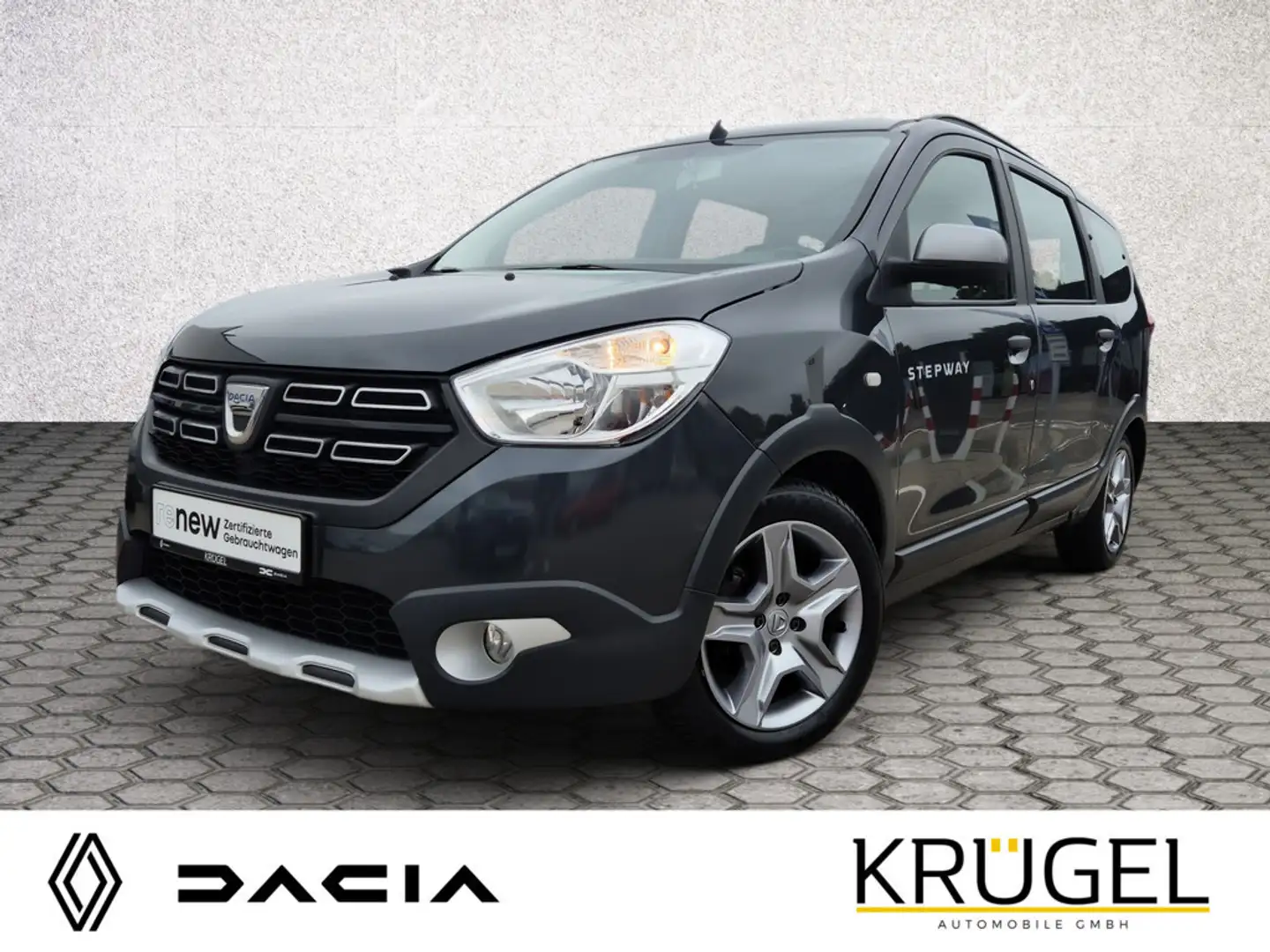 Dacia Lodgy TCe 130 GPF Stepway Plus Gris - 1