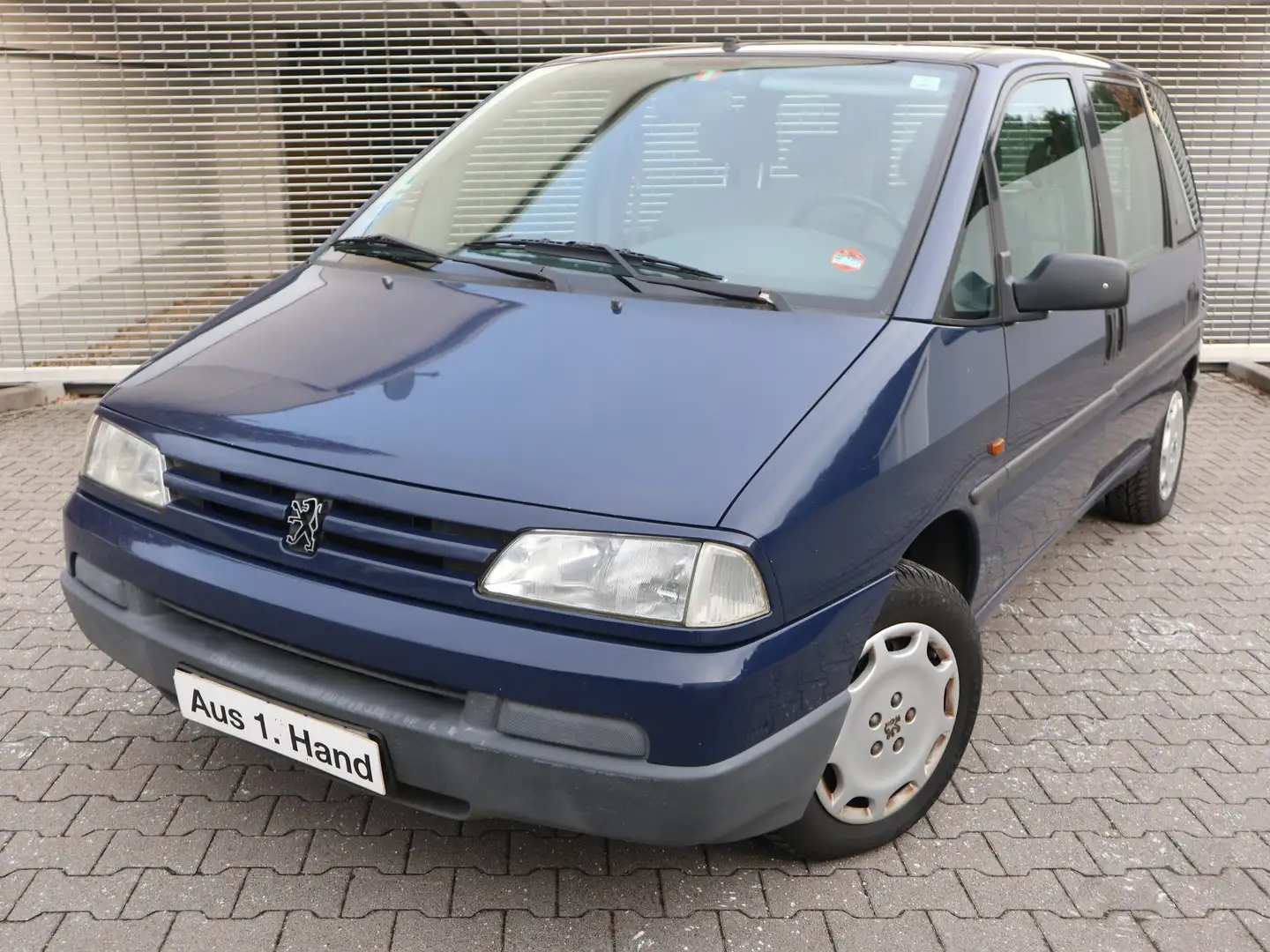 Peugeot 806 SR org. 1.Hand ZV el.FH 5-Sitze "ohne TÜV" Albastru - 1