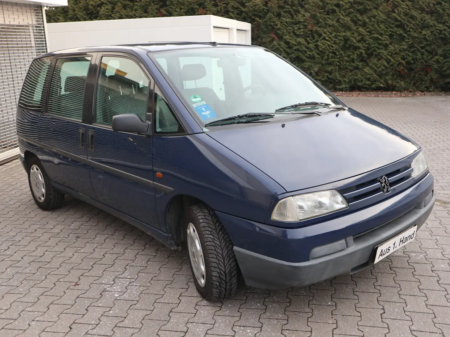 Peugeot 806 SR org. 1.Hand ZV el.FH 5-Sitze "ohne TÜV" Albastru - 2