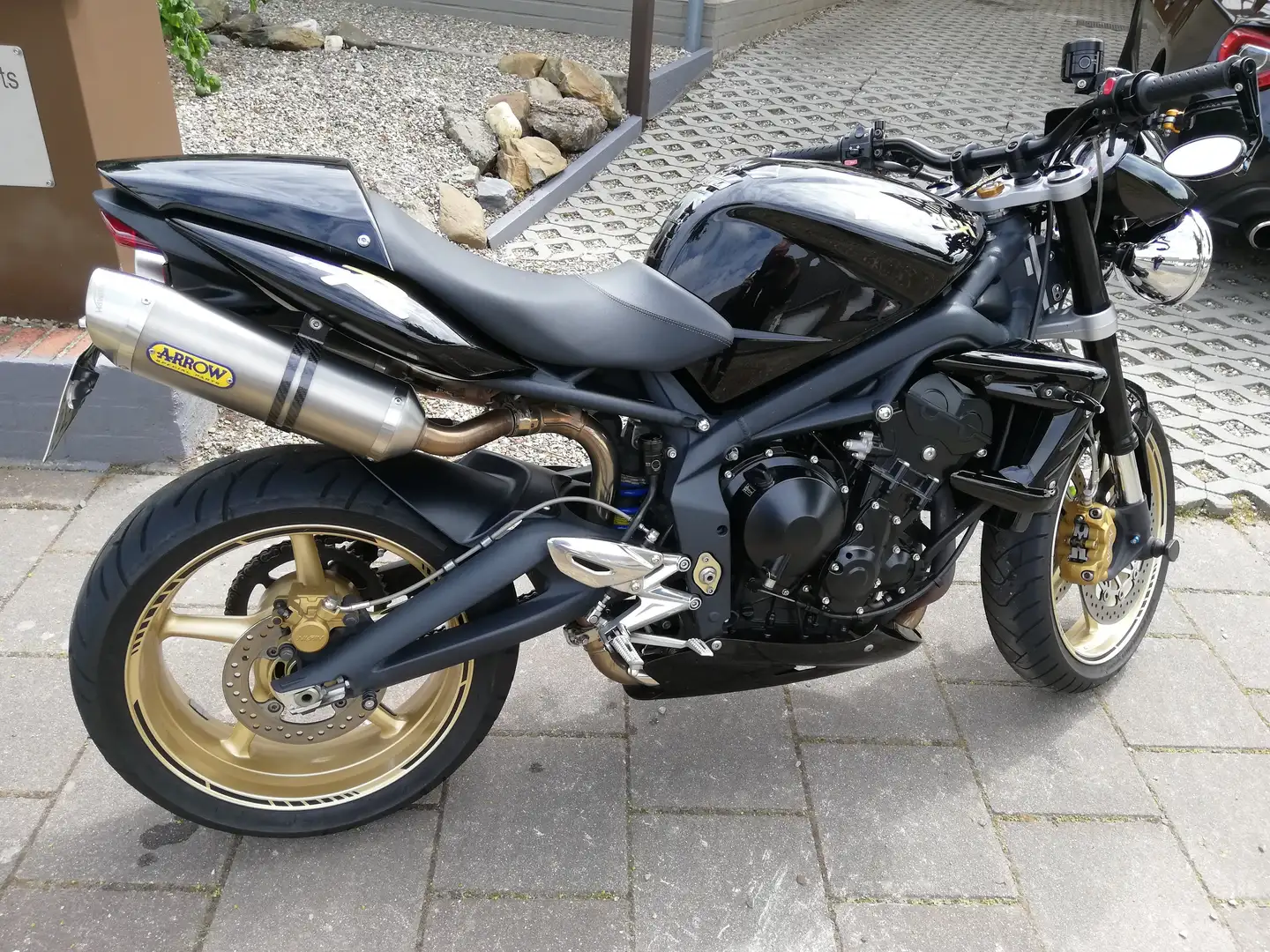 Triumph Street Triple 675 R Negru - 1