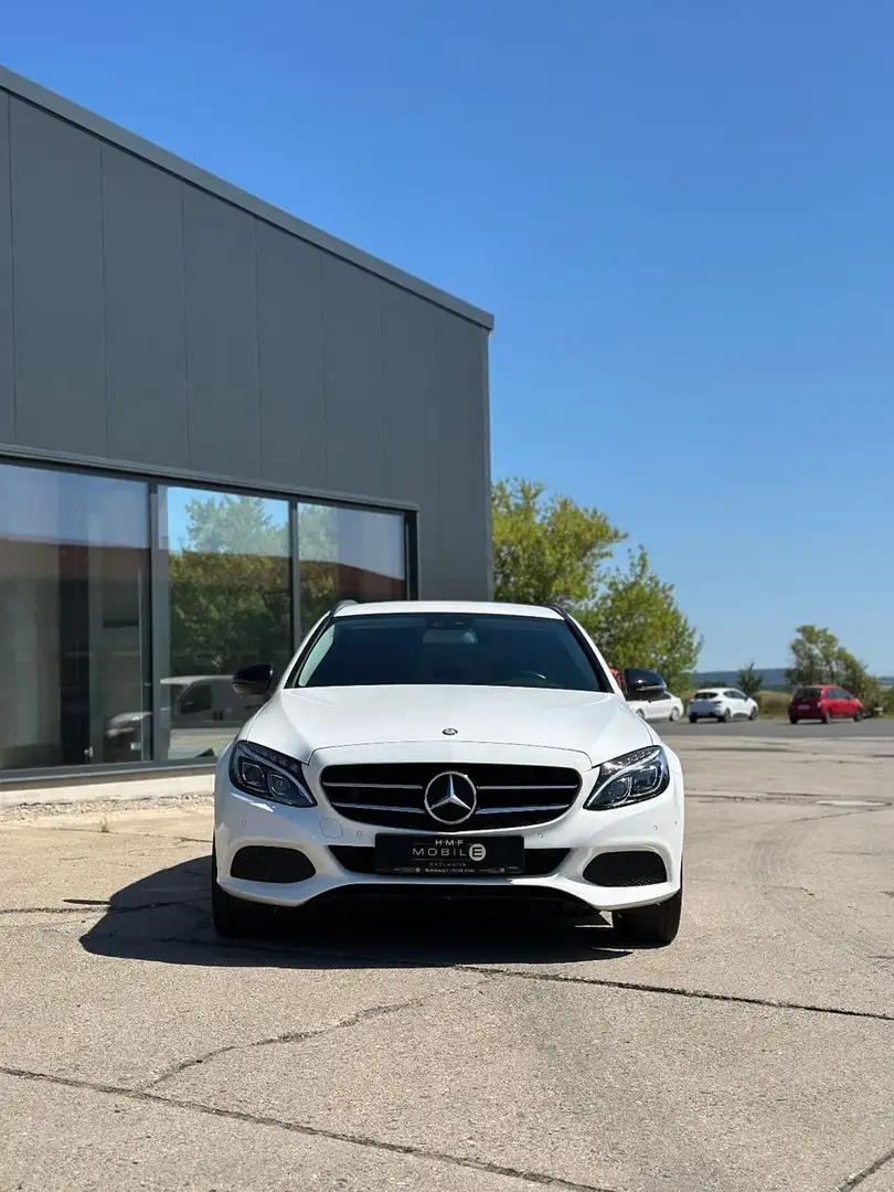 Mercedes-Benz C 220 T-Modell 4Matic LED Night-Paket Avangarde Bianco - 2