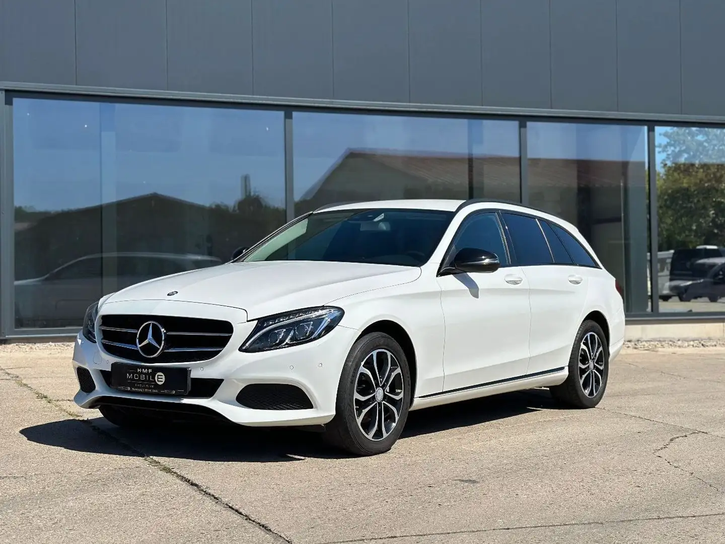 Mercedes-Benz C 220 T-Modell 4Matic LED Night-Paket Avangarde Bianco - 1