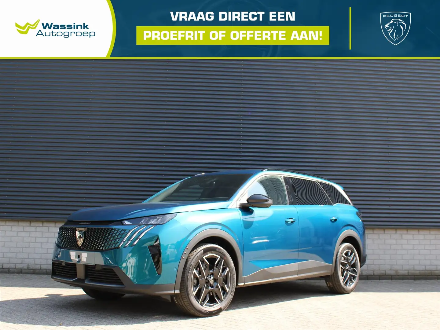 Peugeot 5008 Allure Hybrid 145pk e-DSC6 I Automaat I 7-Zits I 3 Blau - 1