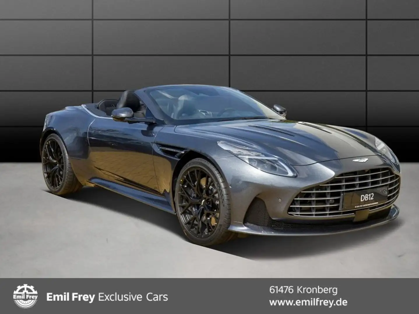 Aston Martin DB12 Volante Grau - 1