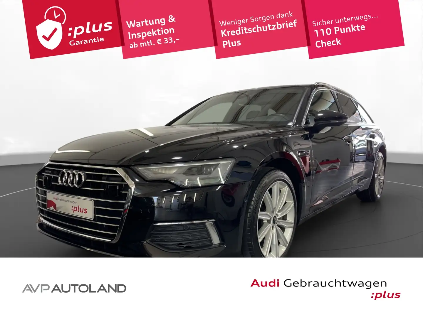 Audi A6 Avant 40 TDI quattro S tronic design Schwarz - 1