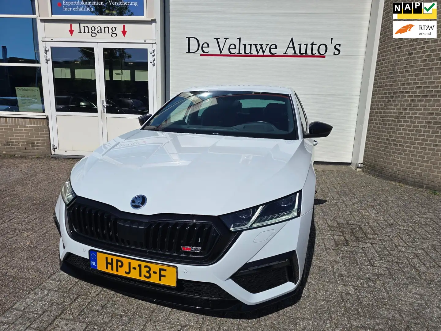 Skoda Octavia 1.4 TSI RS iV PHEV Business hud alcantara245pk Alb - 1
