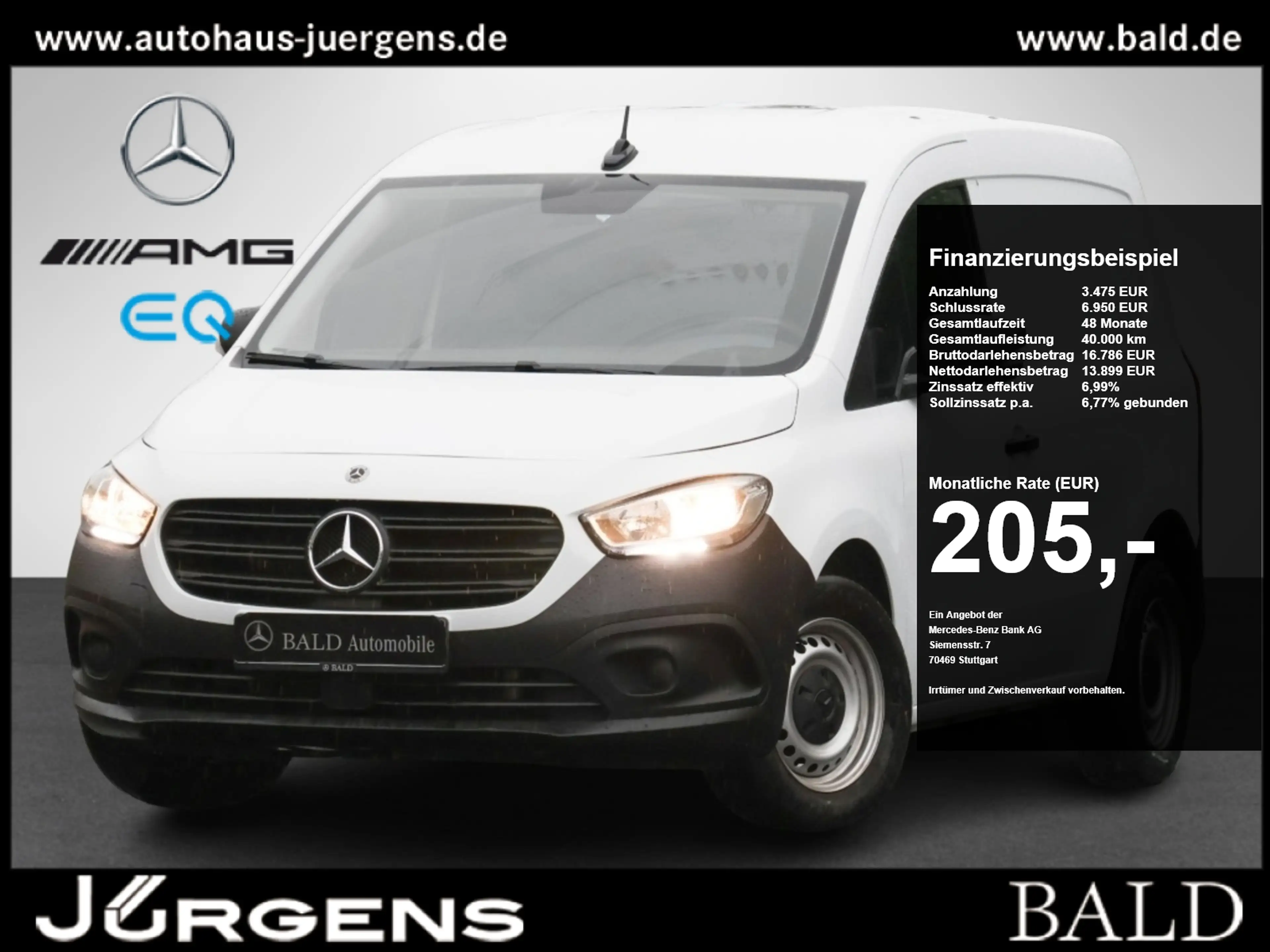 Mercedes-Benz Citan 108 Kasten/Standard/Klima/Hecktüren