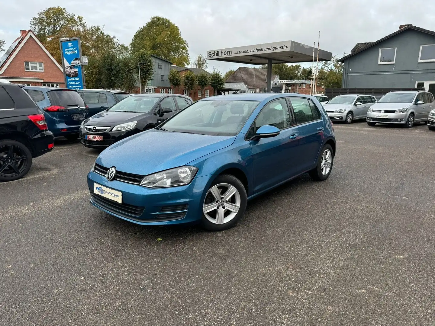 Volkswagen Golf VII Lim. Comfortline TÜV/KLIMA/MFL/ALU Blu/Azzurro - 1