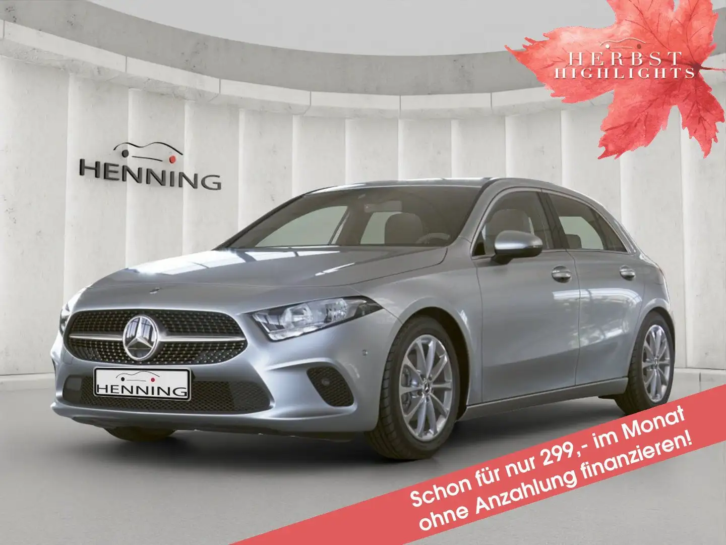 Mercedes-Benz A 180 Kompaktlimousine Silber - 1