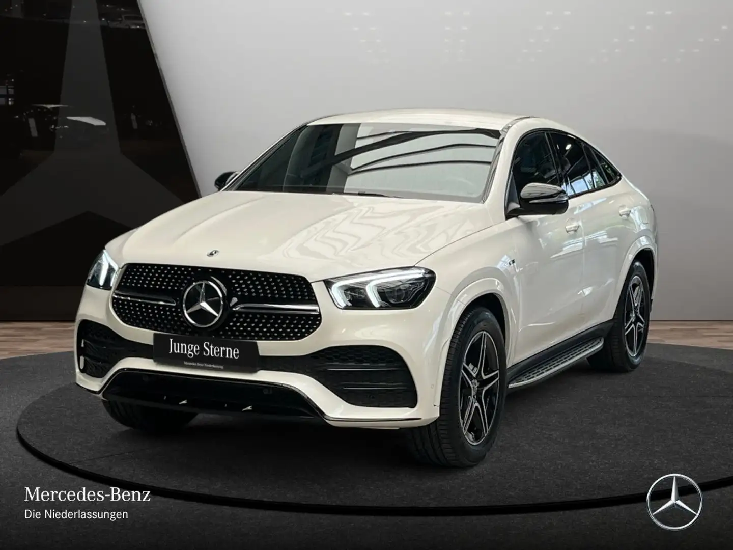 Mercedes-Benz GLE 350 e Coupé 4M AMG+NIGHT+360+MULTIBEAM+CARBON Weiß - 2