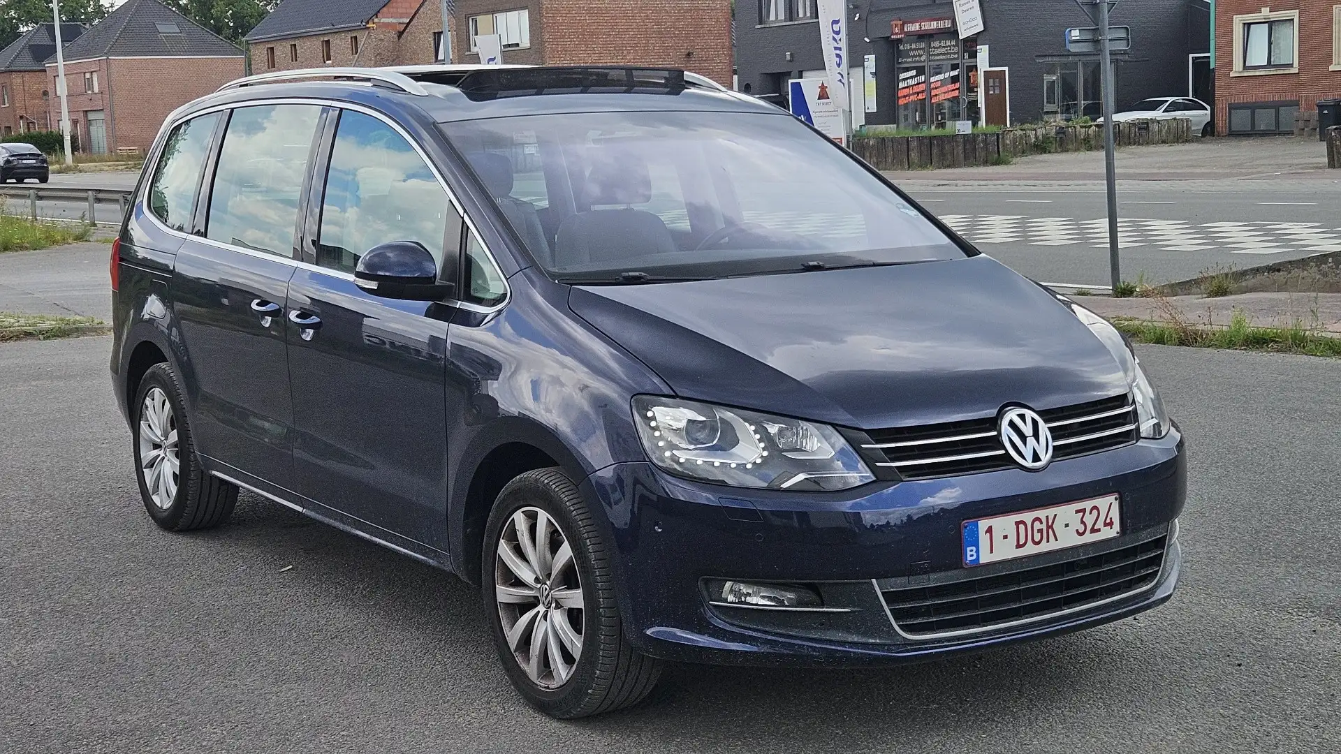 Volkswagen Sharan 2.0 CR TDi !!!! 6 PLACES !!!! Albastru - 1
