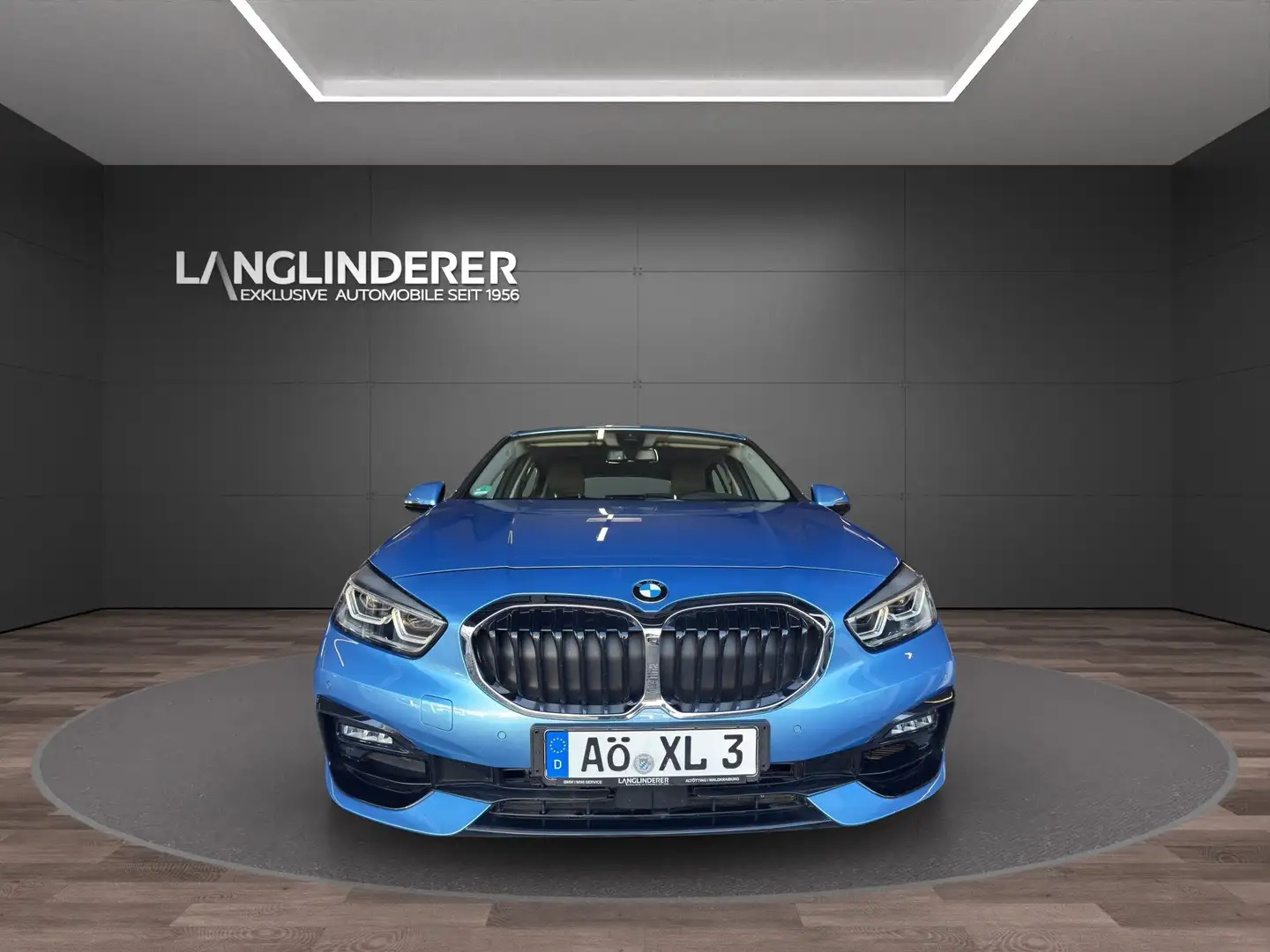 BMW 118 i 5-Türer Sport Line Blau - 2