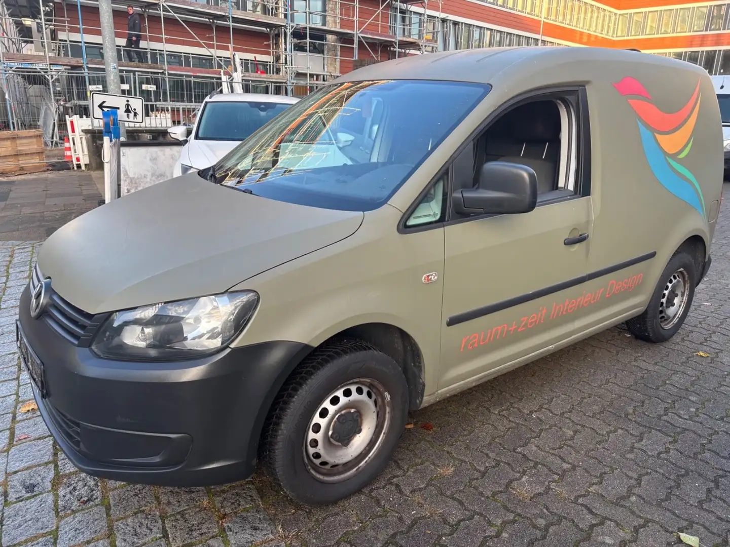 Volkswagen Caddy 1.6Tdi Kasten Klima*Navi*Glas/Dachluke AHK - 1