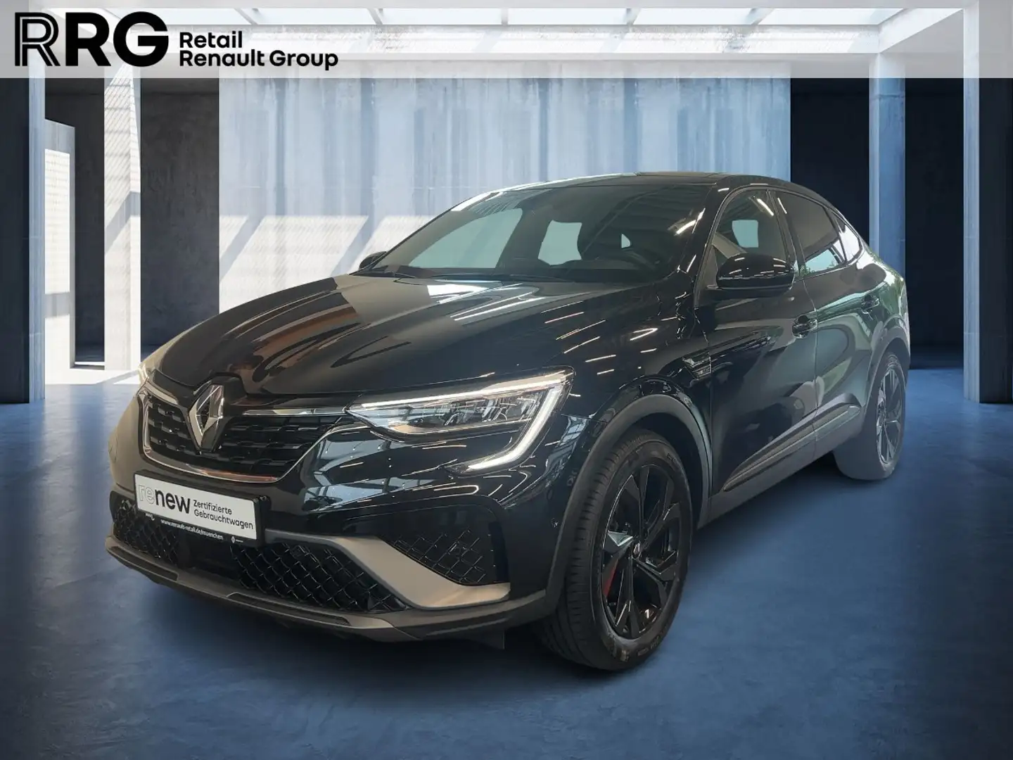 Renault Arkana 1.6 E-TECH Hybrid 145 R.S. Line E-TECH Schwarz - 1