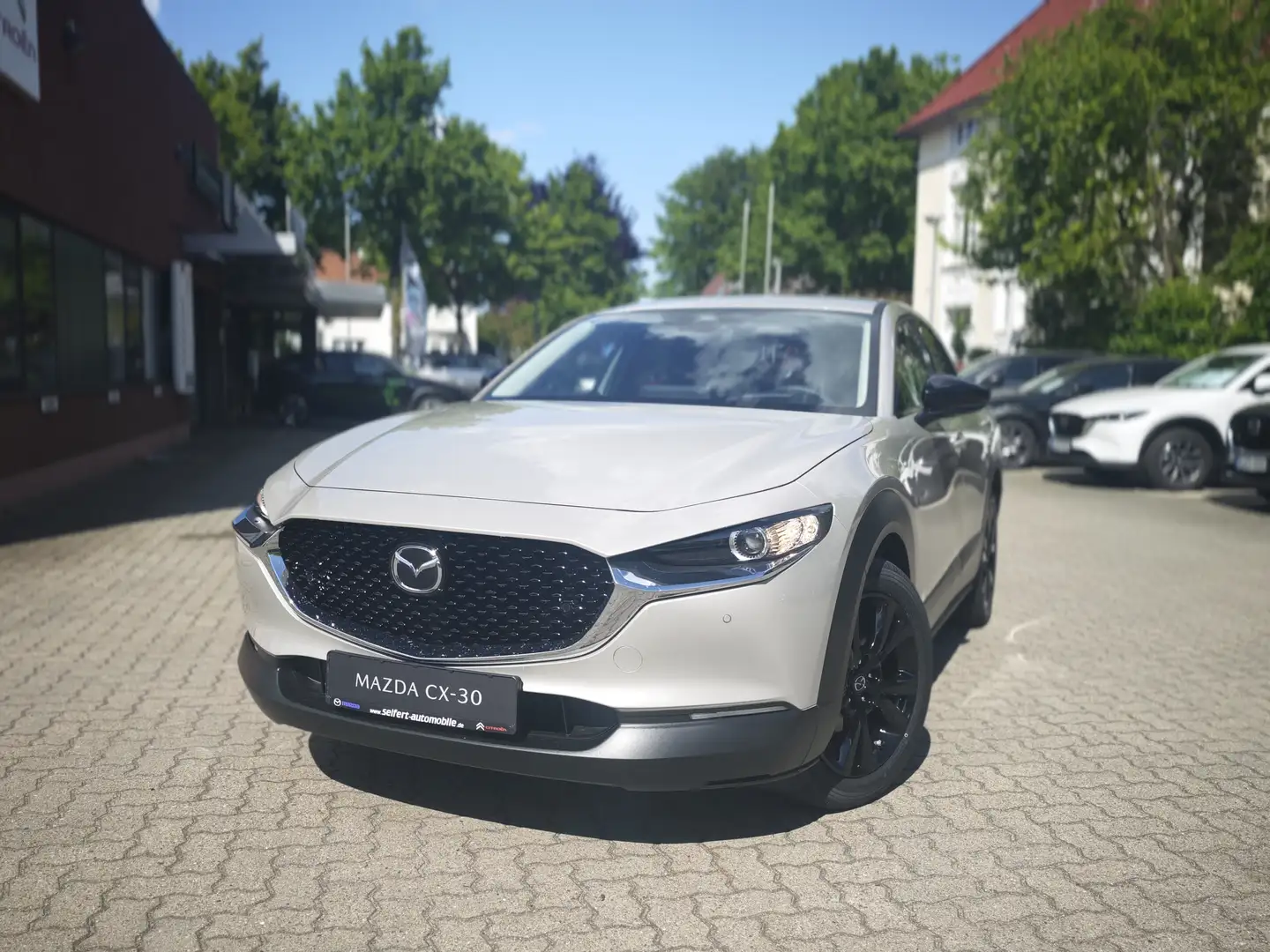 Mazda CX-30 2.5L e-SKYACTIV G 140ps Homura Blanc - 1