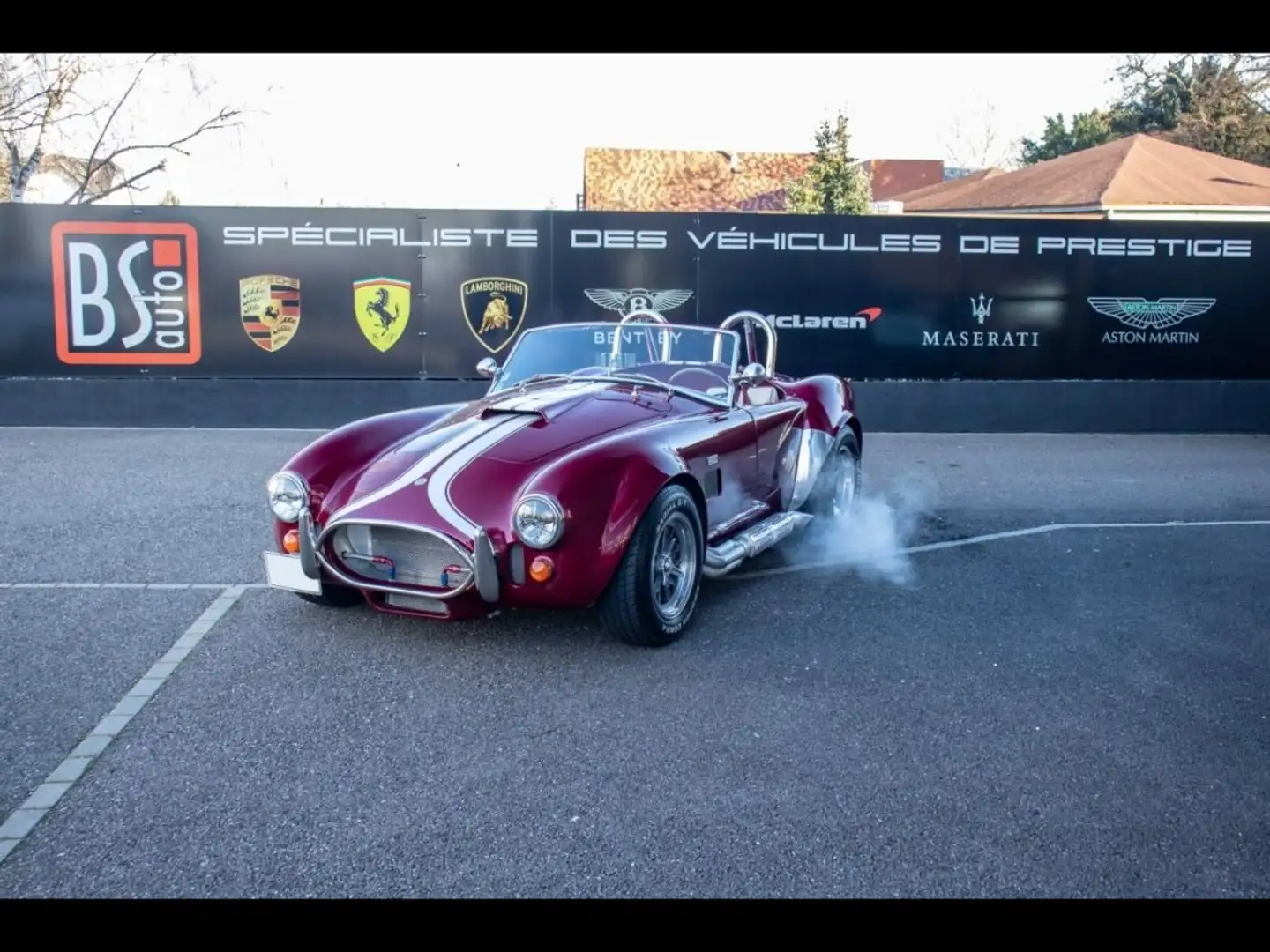 AC Cobra V8 351ci - 300ch - SMALL BLOC WINDSOR Rouge - 1
