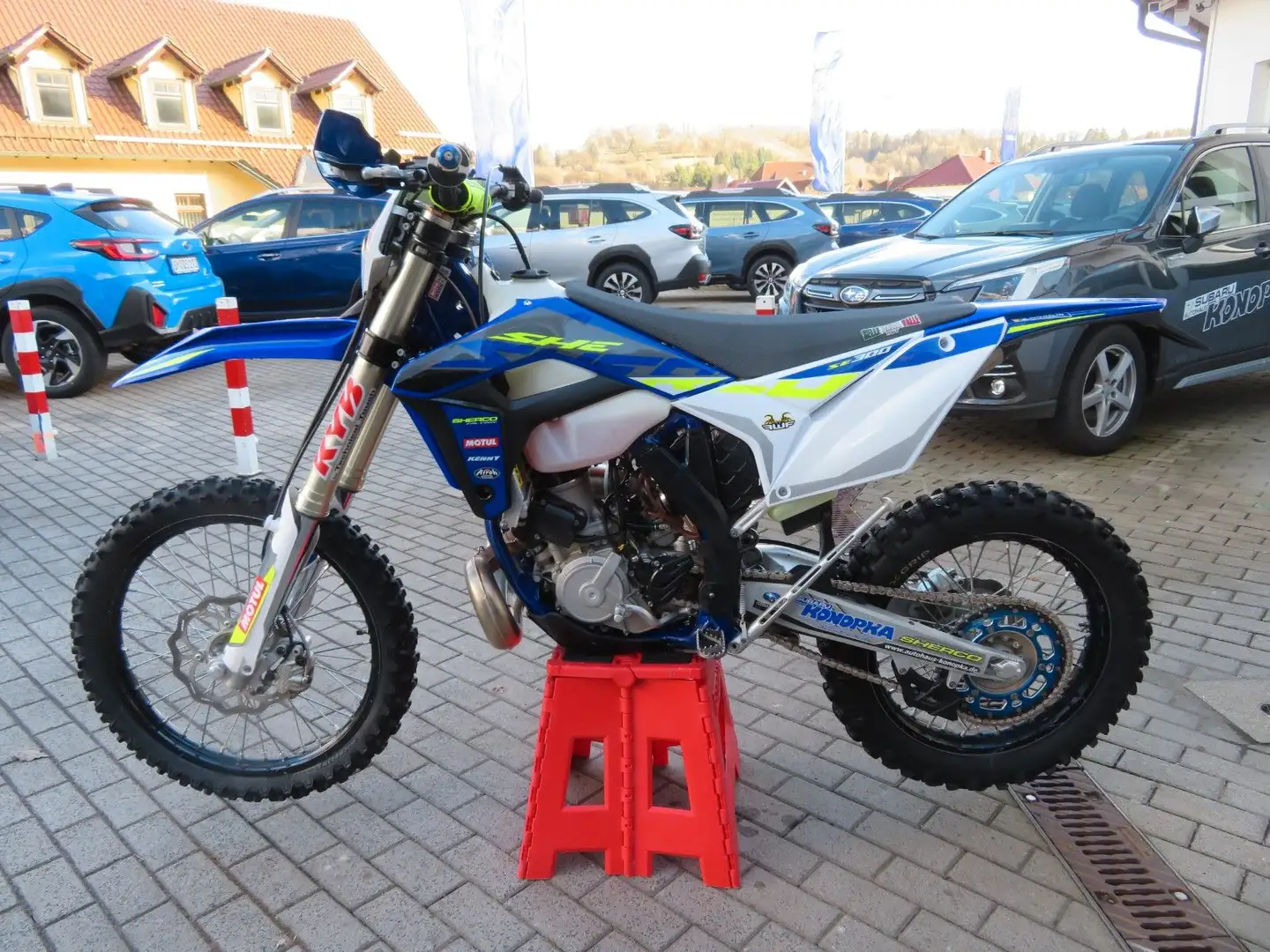 Sherco 300 SEF actory MY 23 plava - 2