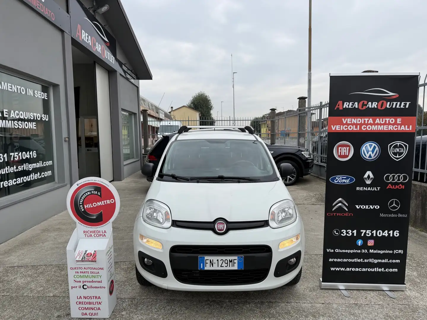 Fiat Panda 1.3 MJT 80cv* 4x4 *Van 2 posti*2018*km 77.516 Weiß - 2