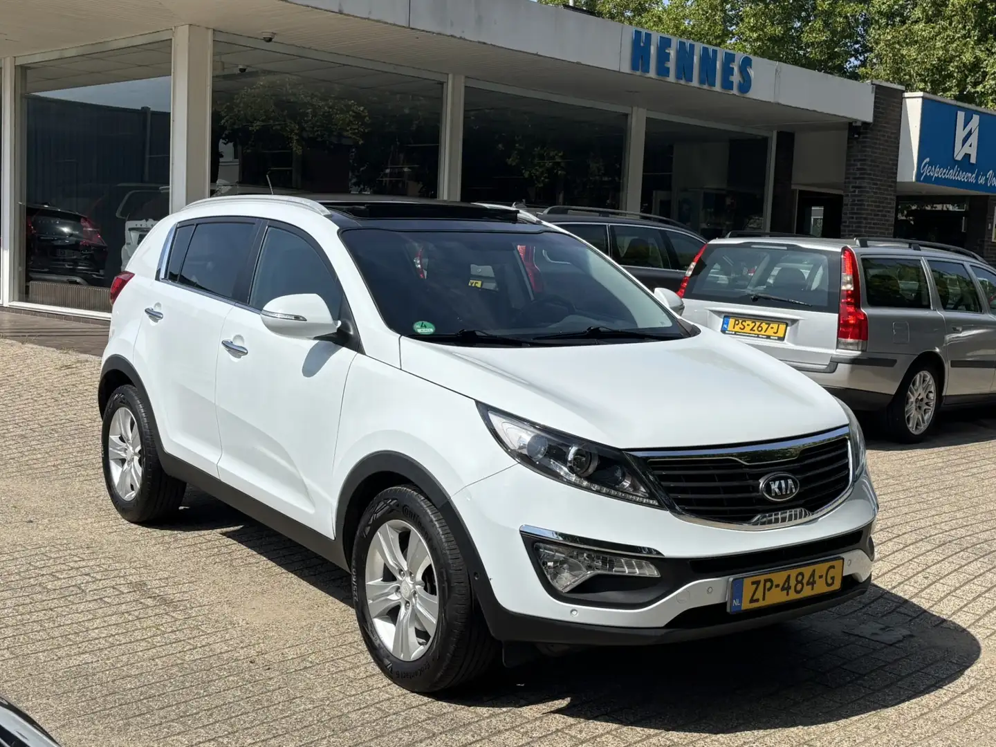 Kia Sportage 2.0 Aut Plus Pack Panorama Blanc - 1