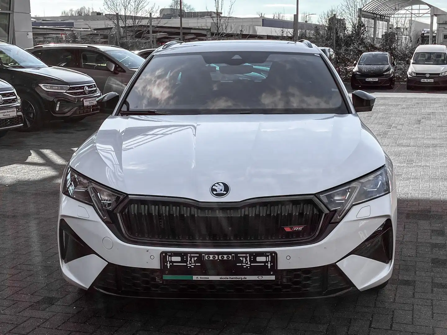 Skoda Octavia Combi RS TSI DSG Panoramadach Standheizu Weiß - 2