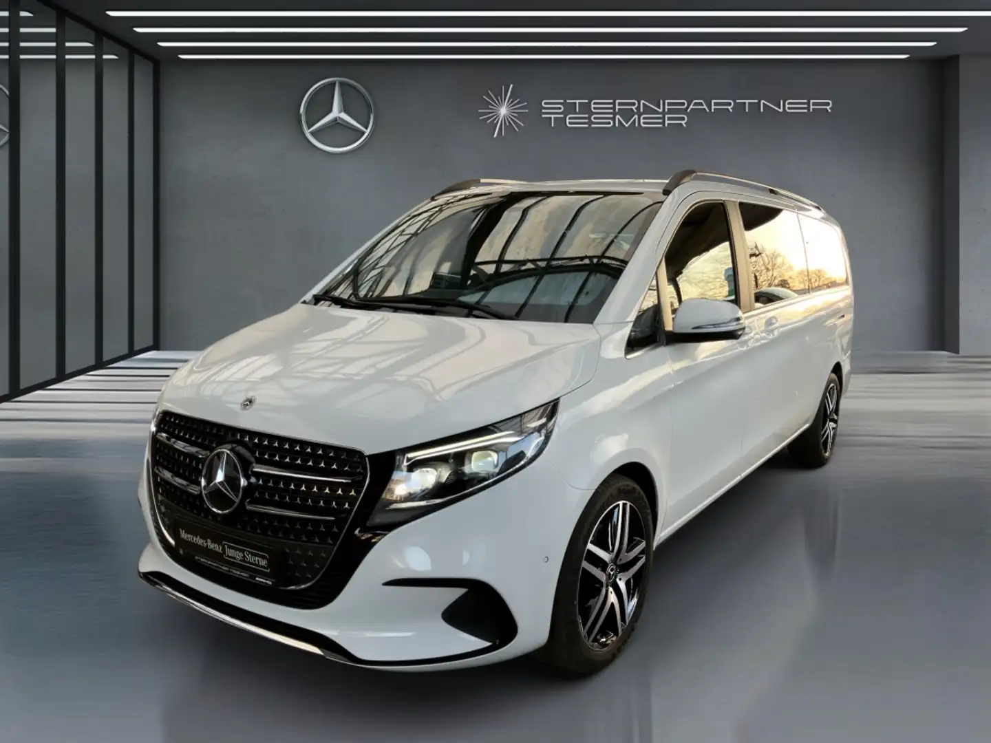 Mercedes-Benz V 300 d AVANTGARDE, EXTRALANG - AHK, StHz, 8 S. Blanc - 1