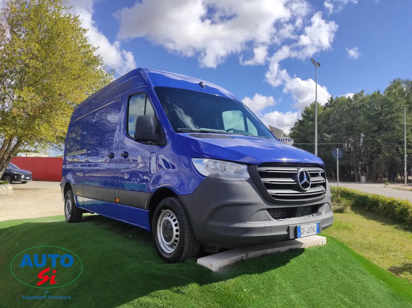 Mercedes-Benz Sprinter F39/33 311 CDI -115cv TETTO ALTO 3 POSTI Bleu - 1