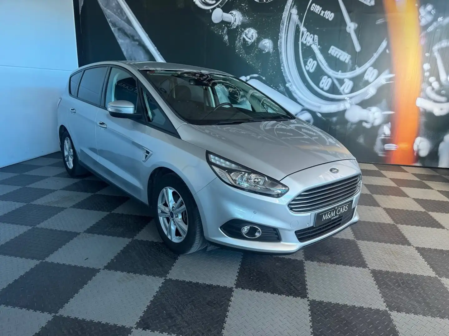 Ford S-Max Vignale 2.0TDCi Powershift 150 Gris - 2