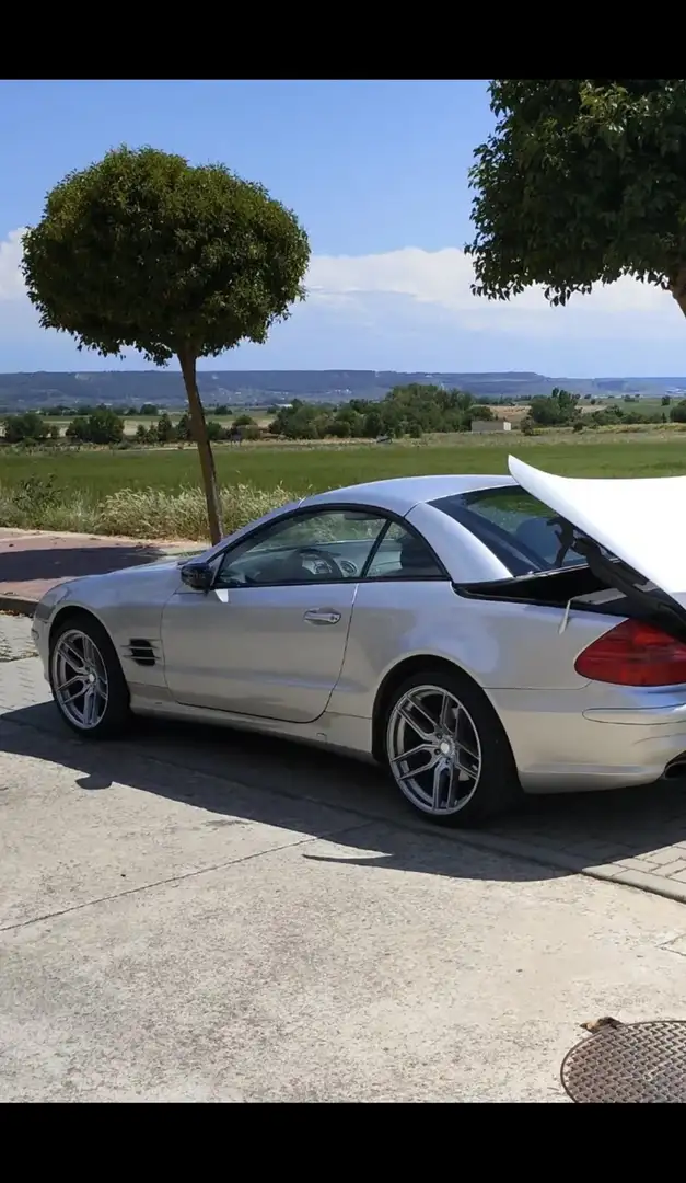 Mercedes-Benz SL 500 Aut. Plateado - 1
