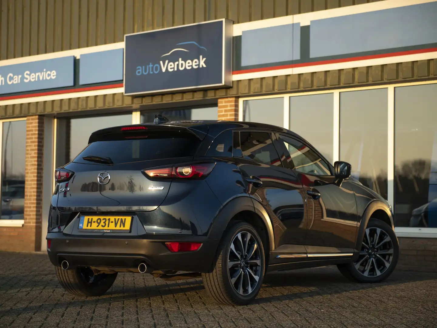 Mazda CX-3 2.0 SkyActiv-G 120 GT-M | ACC | Navi | Leder | HuD Blauw - 2
