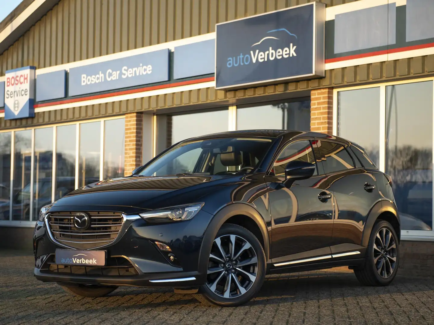 Mazda CX-3 2.0 SkyActiv-G 120 GT-M | ACC | Navi | Leder | HuD Blauw - 1