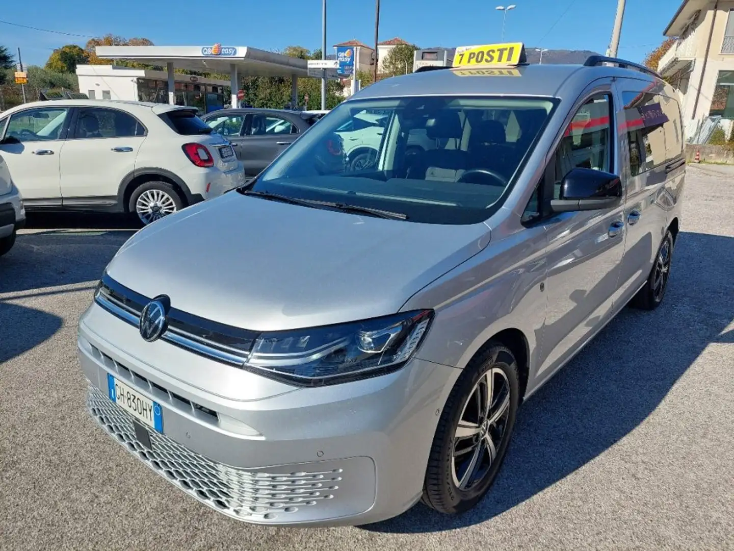 Volkswagen Caddy 2.0 TDI 122 CV DSG Life Maxi 7 Posti Argento - 1