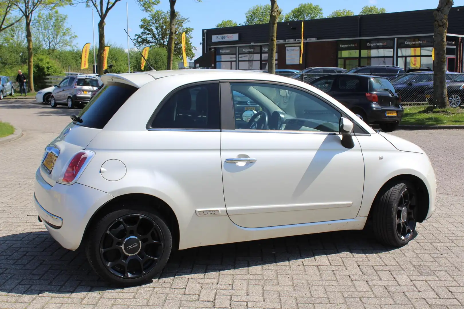 Fiat 500 1.2 Sport ,,nap,, parelmoer HALF LEDER - 2