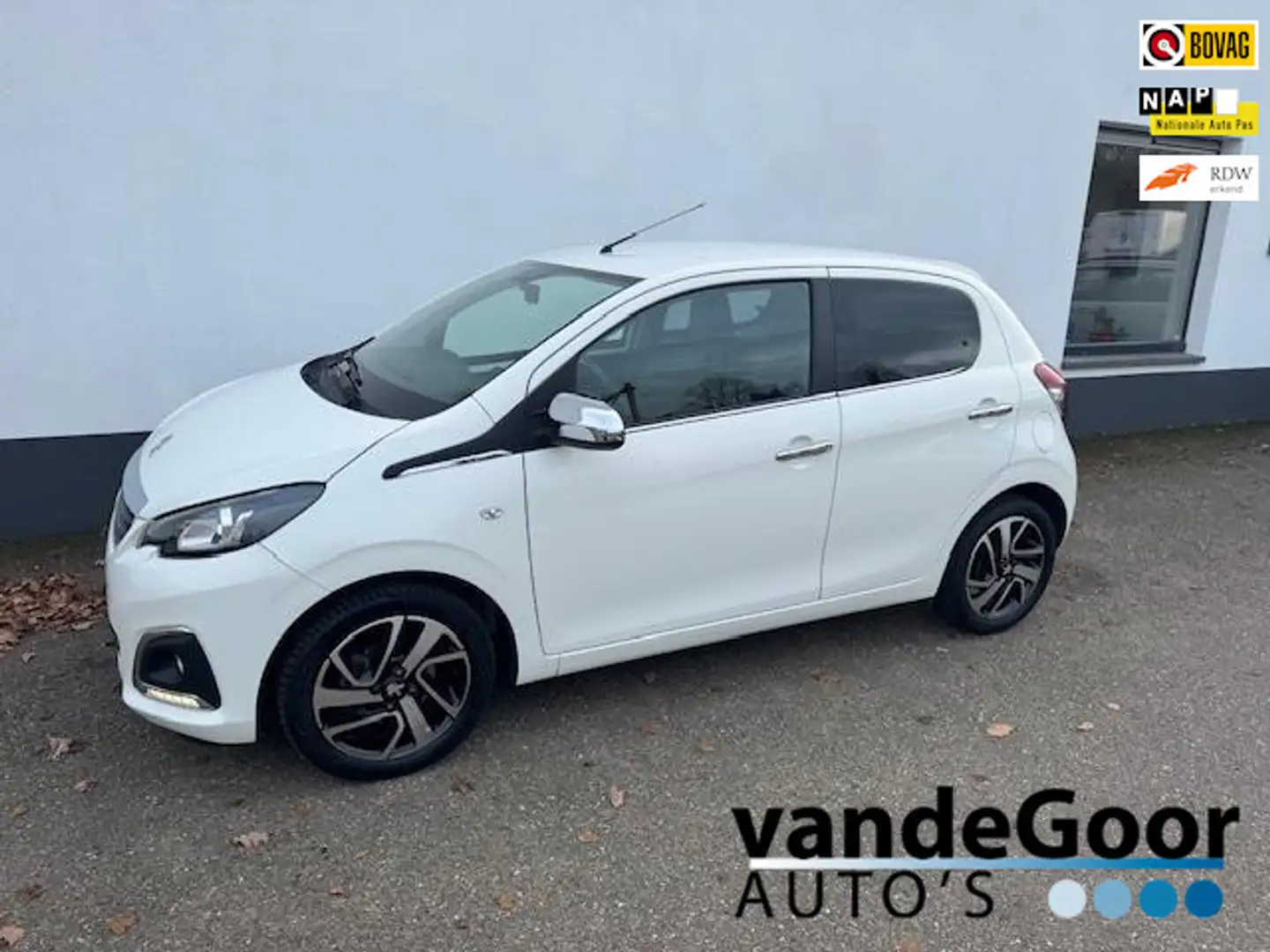 Peugeot 108 1.0 e-VTi Allure, '21, camera, navi, 5-drs, keurig Blanc - 1