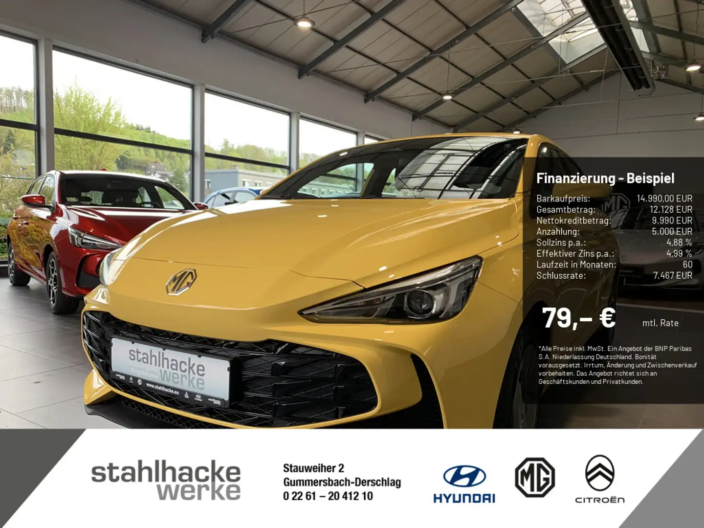 MG MG3 I 1.5L Benziner Amarillo - 1