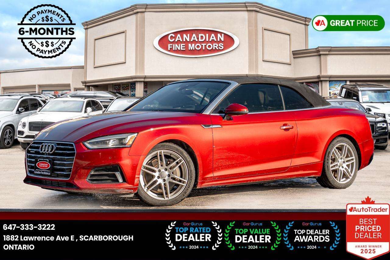 2018 Audi A5 TECHNIK COUPE|CONVERTIBLE|CLEAN CARFAX thumb 10