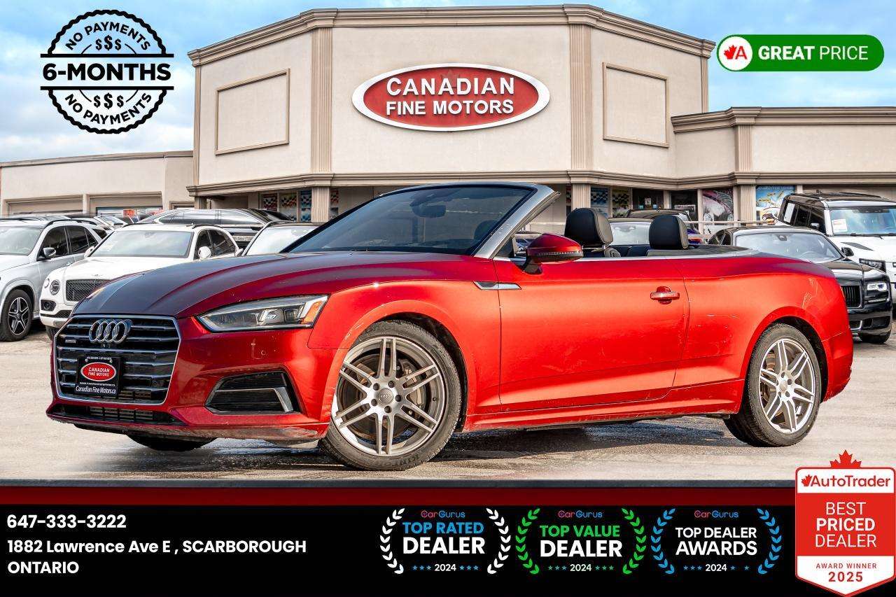 2018 Audi A5 TECHNIK COUPE|CONVERTIBLE|CLEAN CARFAX thumb 9