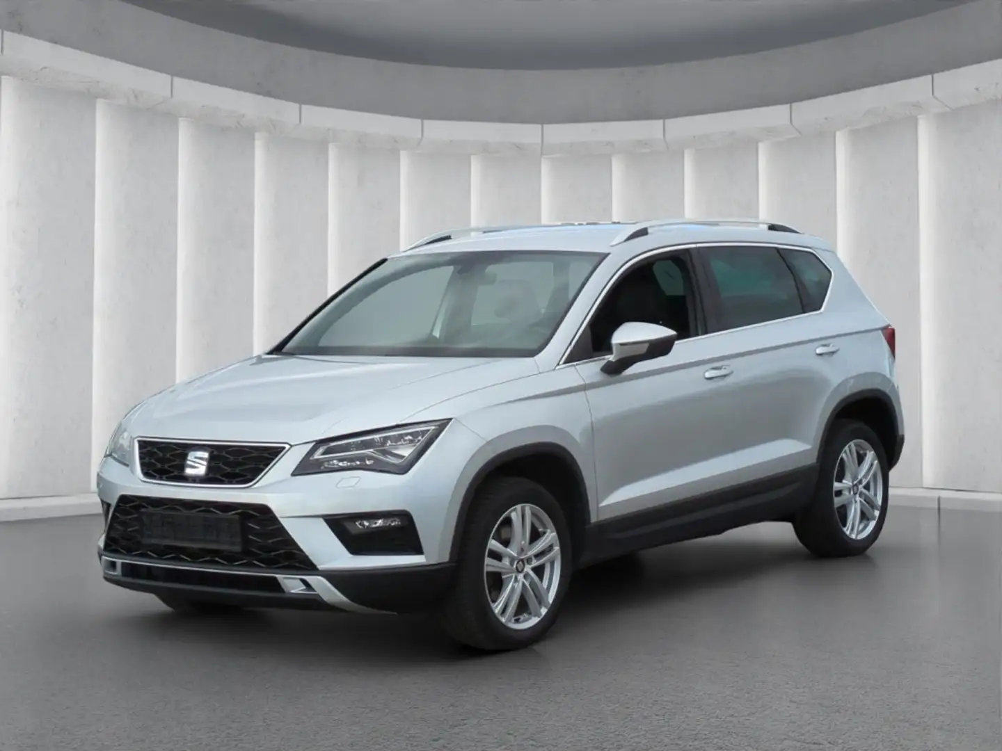 SEAT Ateca Xcellence 4Dr 2.0TDI*AHK LED R-Kam Tempom Silber - 2