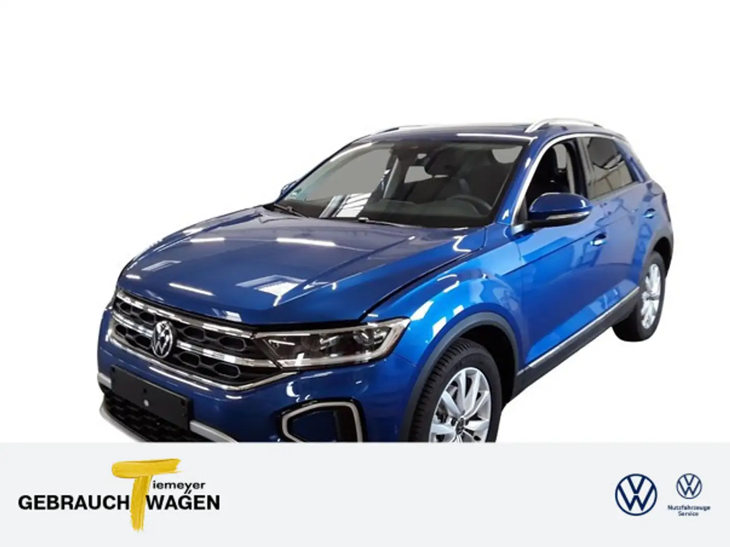Volkswagen T-Roc 1.0 TSI STYLE AHK NAVI CLIMATRONIC LED Blau - 1