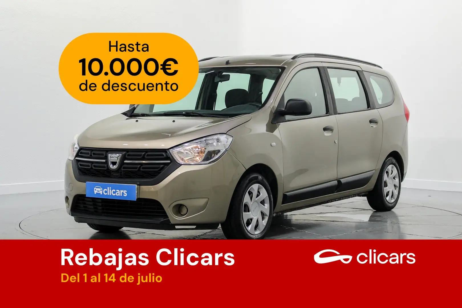 Dacia Lodgy 1.6 Essential 7pl. 75kW Gris - 1
