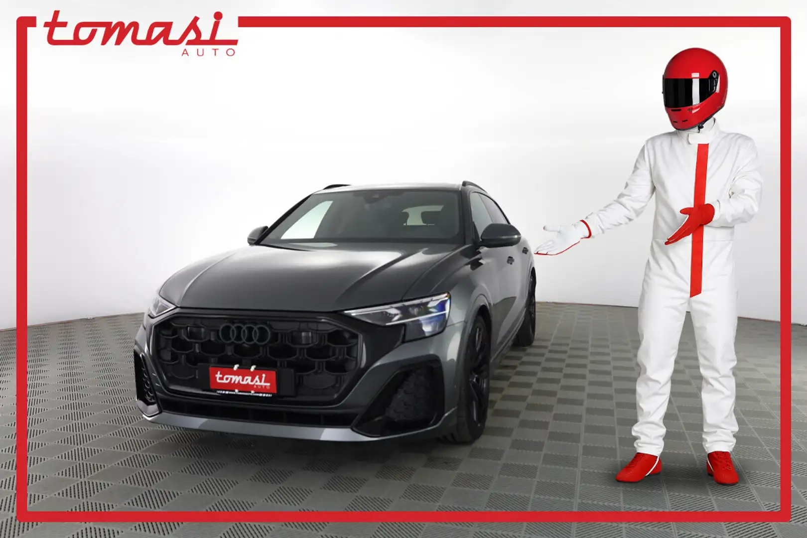 Audi Q8 Q8 50 TDI 286 CV quattro tiptronic S line edition Šedá - 1