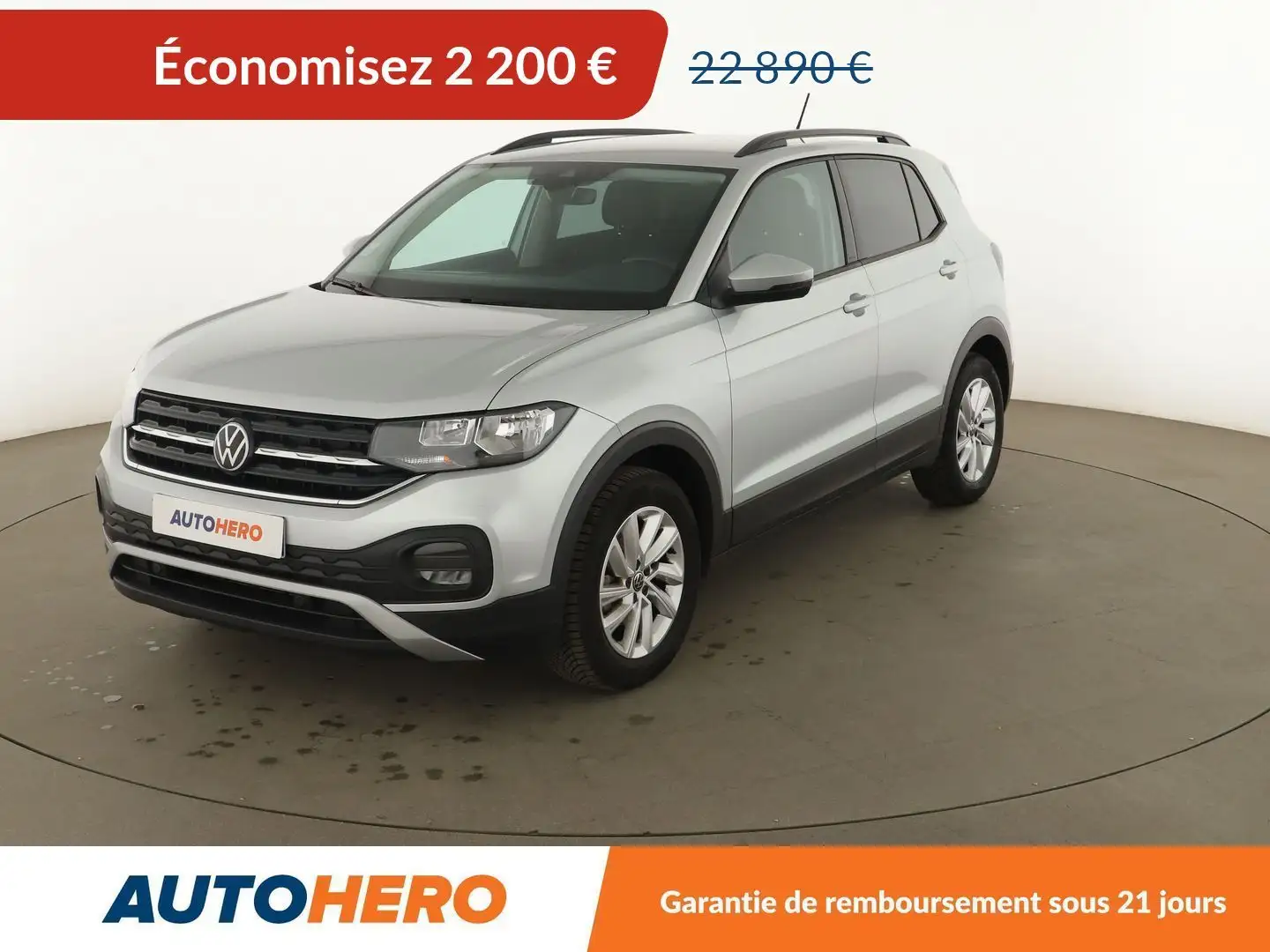 Volkswagen T-Cross 1.0 TSI Life Tech DSG7 Gris - 1