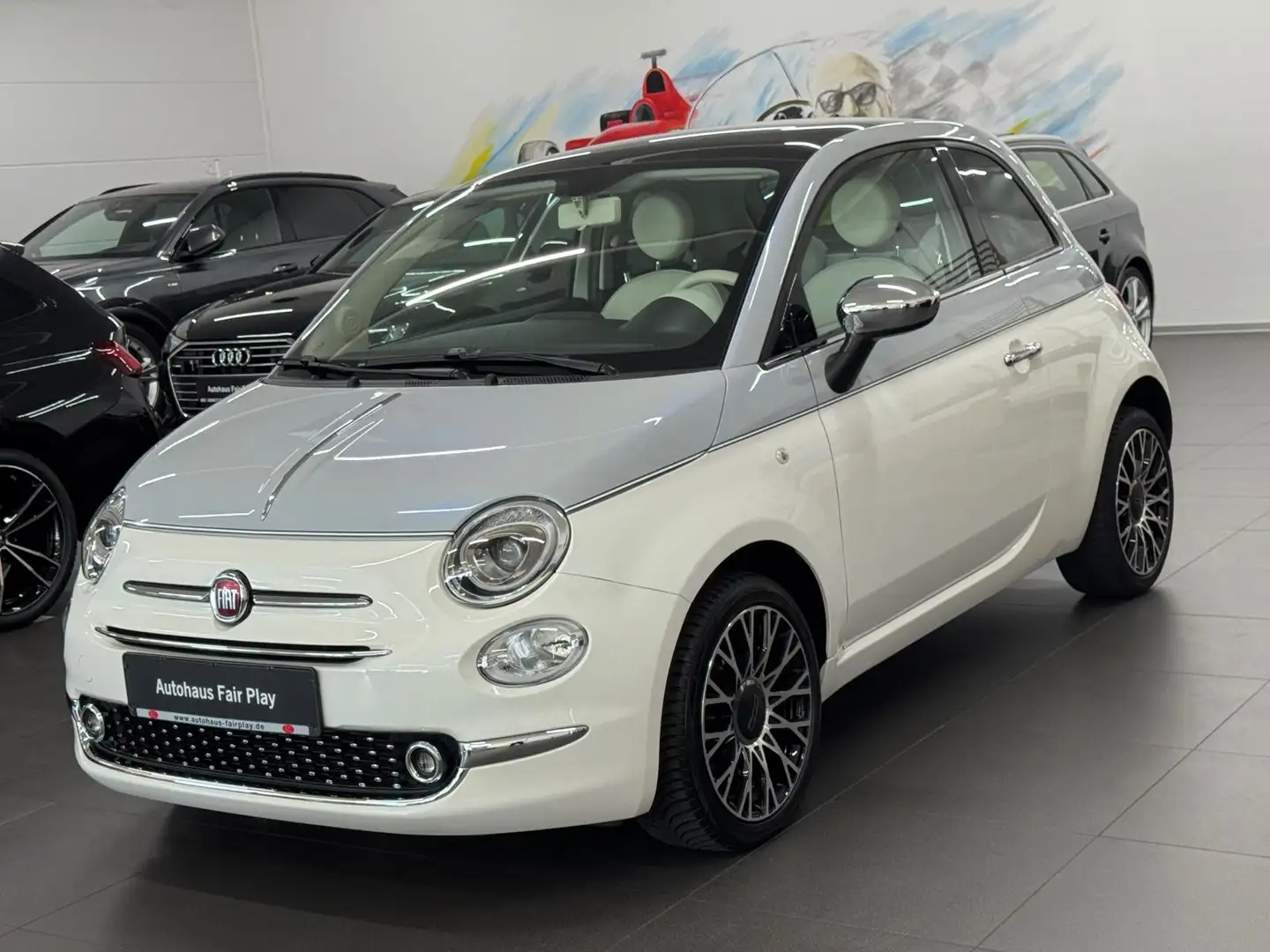 Fiat 500 Collezione Aut. CARPLAY+ANDRO/U-FREI/WIE NEU Weiß - 1
