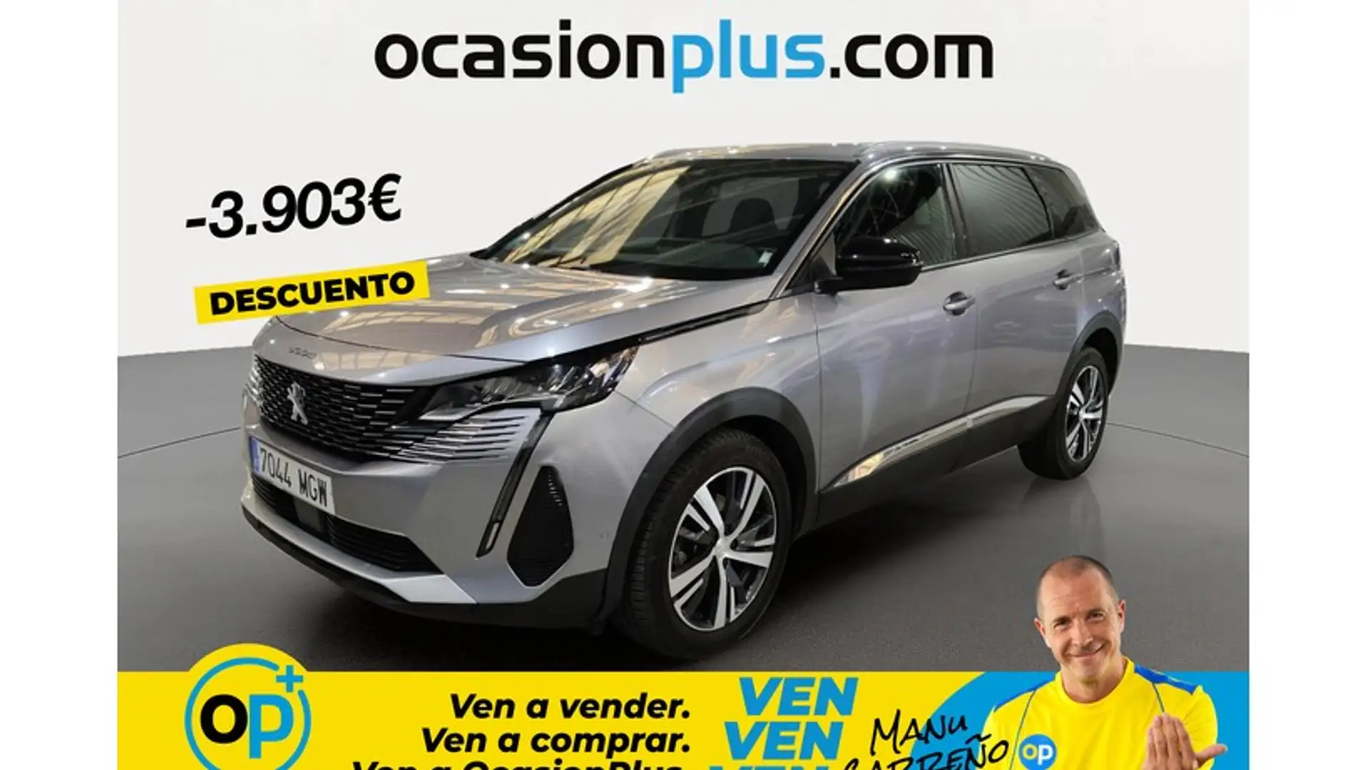 Peugeot 5008 1.2 PureTech S&S Allure Pack 130 EAT8 Gris - 1