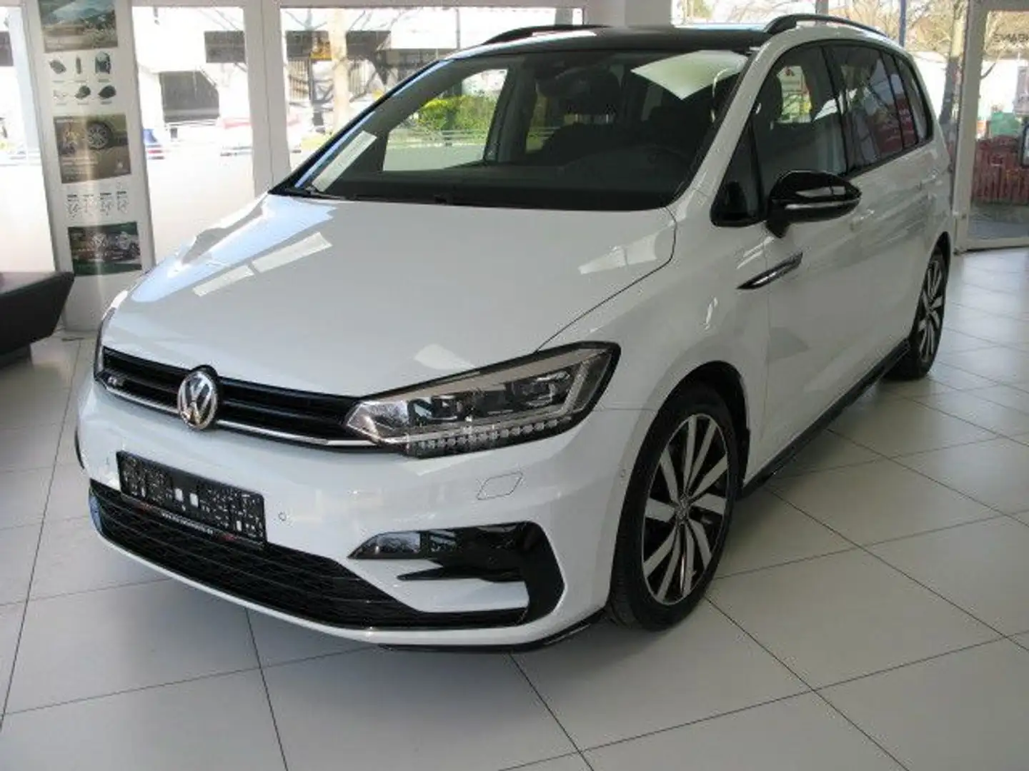 Volkswagen Touran 1.5 TSI  DSG Highline*R-Line+AHK+7-Sitze* Weiß - 2