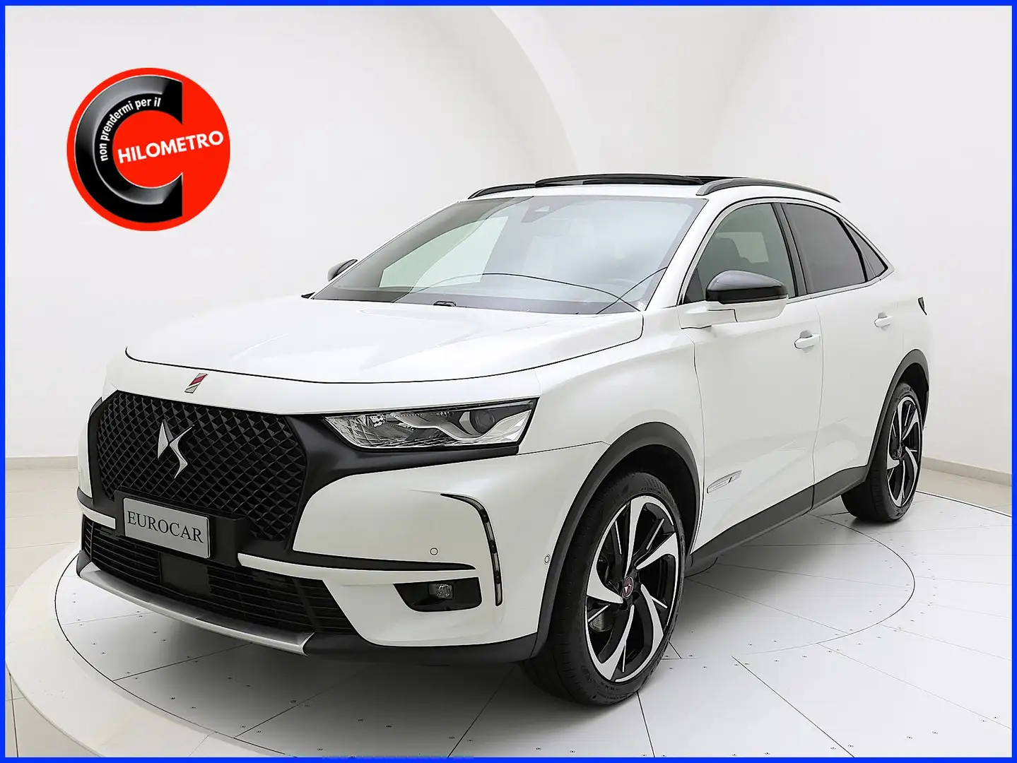 DS Automobiles DS 7 Crossback 1.5 BlueHDi Performance Line +✔️TETTO APRIBILE Blanc - 1