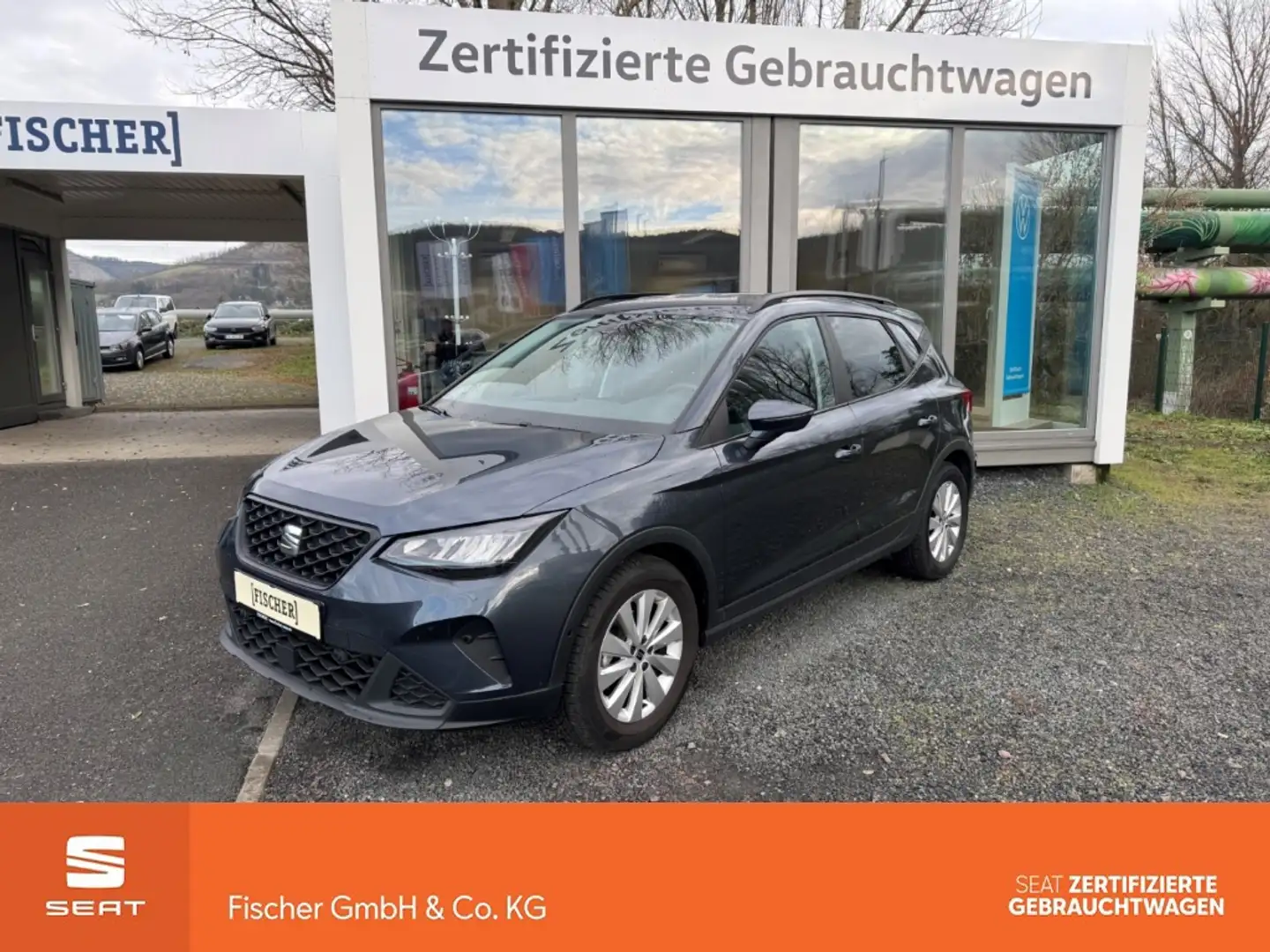 SEAT Arona 1.0TSI Style LED Navi SHZ Rear View Carplay DAB+ Gris - 1