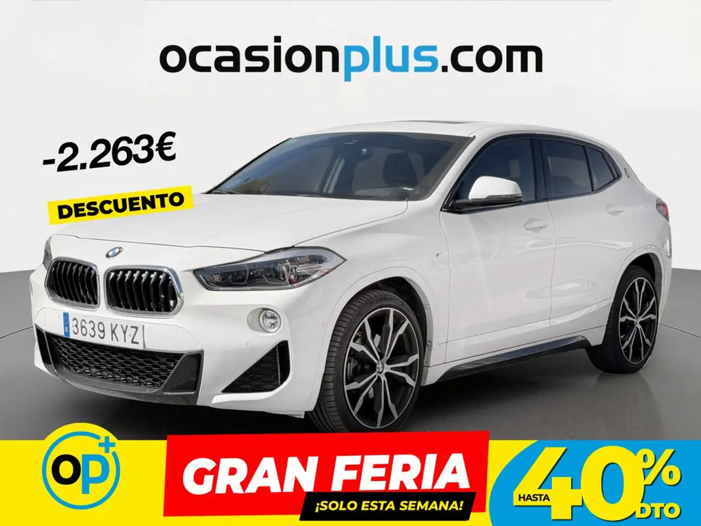 BMW X2 sDrive 18dA Blanco - 1