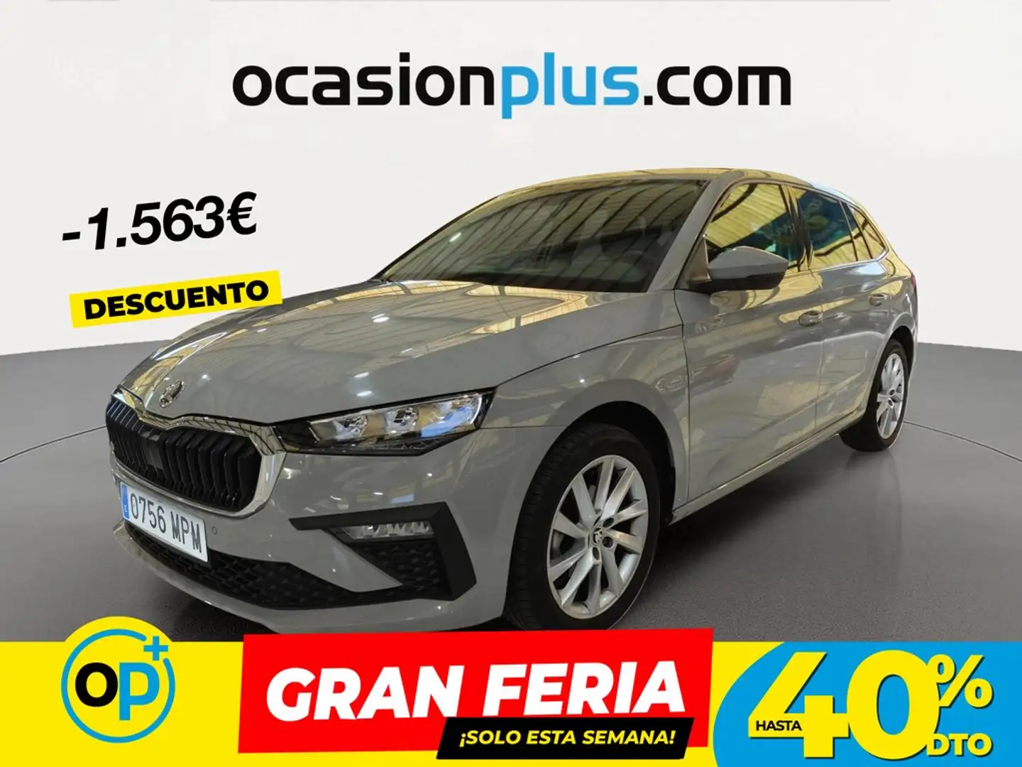 Skoda Scala 1.0 TSI Selection 85kW Gris - 1