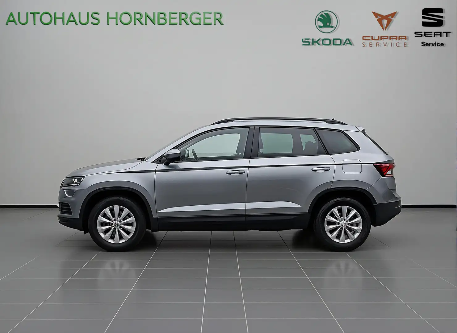 Skoda Karoq Ambition 1.6TDI 115PS LED PDC Cruise Control 16"LM Grau - 2