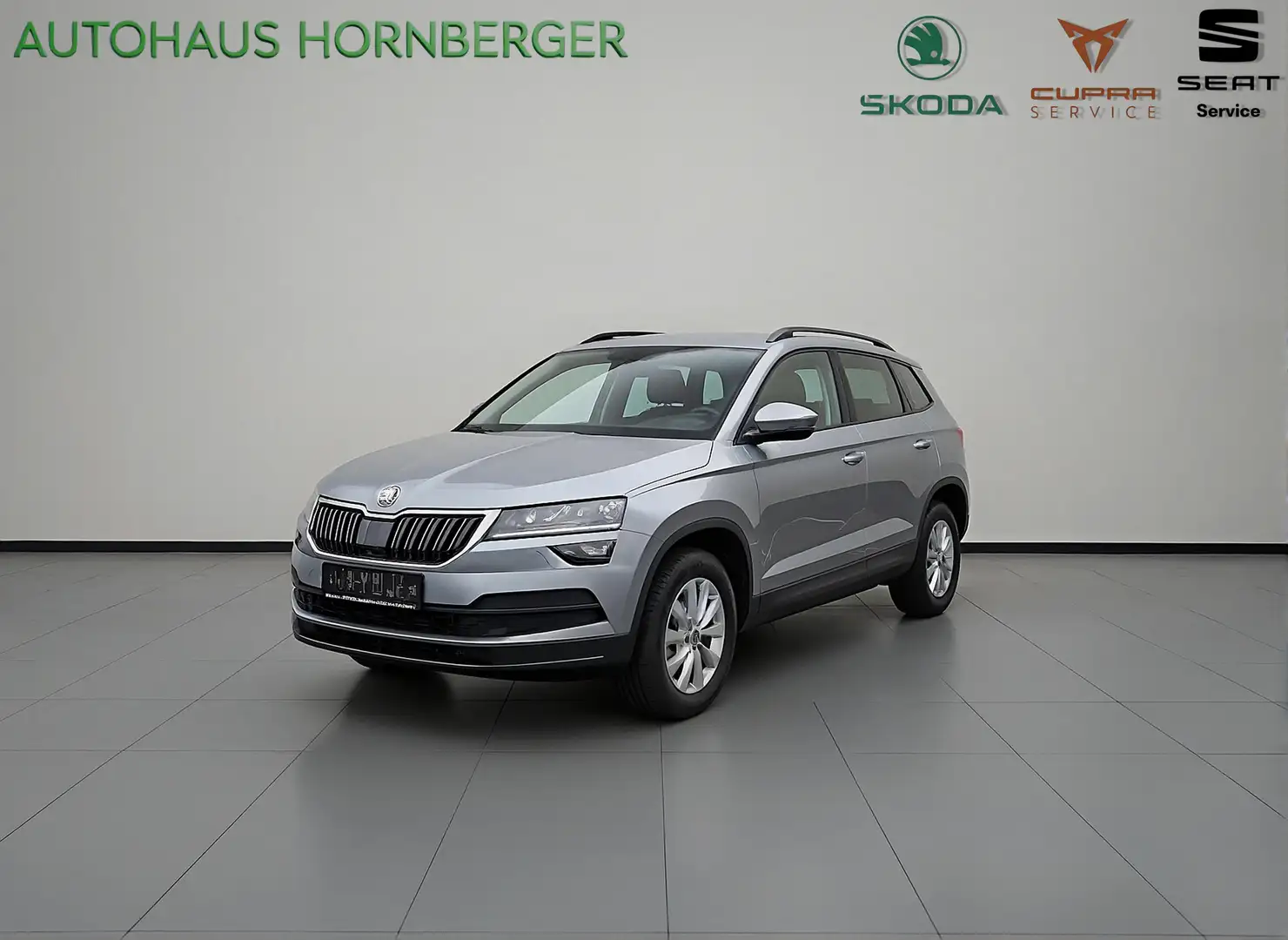 Skoda Karoq Ambition 1.6TDI 115PS LED PDC Cruise Control 16"LM Grau - 1